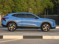 2024 Chevrolet Trax for Rent in Al Mamzar Front (Blue) photo 4