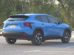 2024 Chevrolet Trax for Rent in Al Mamzar Front (Blue) photo 9