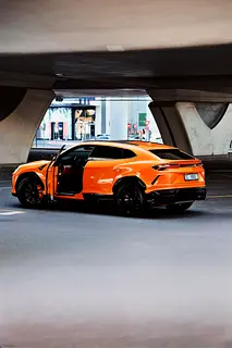 2022 Lamborghini Urus for Rent in Palm Jumeirah (Orange) photo 4