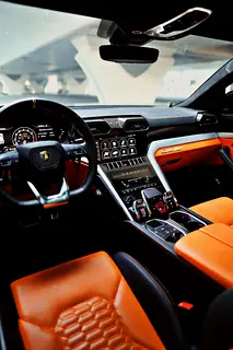 2022 Lamborghini Urus for Rent in Palm Jumeirah (Orange) photo 6