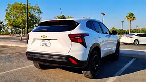 2024 Chevrolet Trax for Rent in Al Mamzar Front (White) photo 9