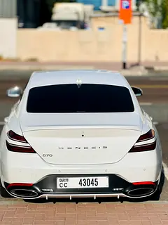2022 Genesis G70 for Rent in Sheikh Zayed Road photo 2