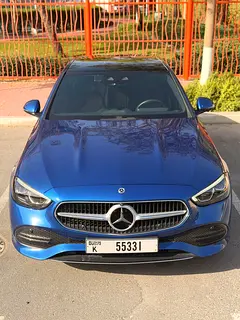 Hire 2023 Mercedes-Benz C-Class in Sheikh Zayed Road — Daily, Weekly & Monthly Hire rental in Sheikh Zayed Road, Dubai