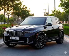 Rent a 2024 BMW X5 in Dubai International Airport | Insured Self-Drive Rental