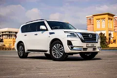 Rent a 2022 Nissan Patrol in Al Quoz 4 — Book by WhatsApp Today