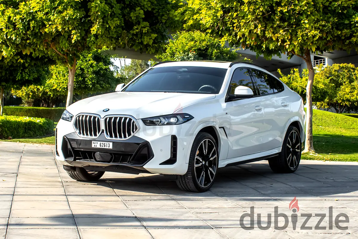 2025 BMW X6 for Rent in Palm Jumeirah (White) photo 2