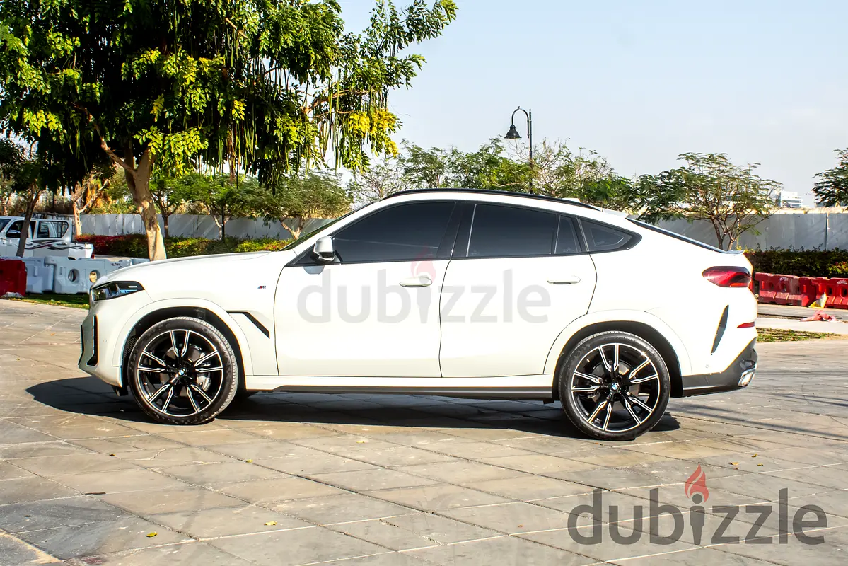 2025 BMW X6 for Rent in Palm Jumeirah (White) photo 6