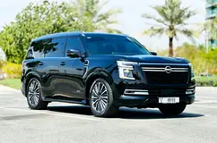 2026 Nissan Patrol for Rent in Palm Jumeirah (Black, Automatic, 8 Seater, ELITE MOTION) photo 3