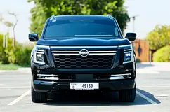 2026 Nissan Patrol for Rent in Palm Jumeirah (Black, Automatic, 8 Seater, ELITE MOTION) photo 4