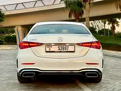 Hire 2023 Mercedes-Benz C-Class in Dubai Marina photo 4