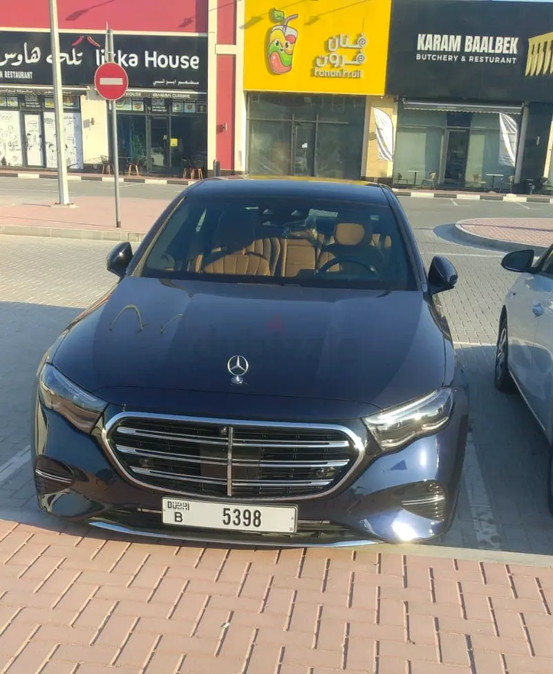 2024 Mercedes-Benz E-Class for Rent in Sheikh Zayed Road (Black) rental in Sheikh Zayed Road, Dubai