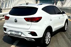 2025 MG ZS for Rent in Downtown Dubai (White, Automatic, 5 Seater, URBAN GO) photo 2