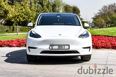 2023 Tesla Model Y for Rent in Business Bay photo 2