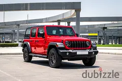 2024 Jeep Wrangler for Rent in Downtown Dubai (Red, Automatic) photo 4