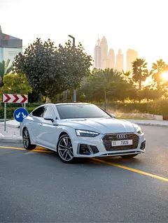 Hire 2025 Audi A5 in Dubai Marina — Rent Online with Drivaza