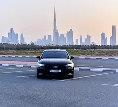 2024 Audi A3 for Rent in Al Garhoud (Black, Automatic, 5 Seater, TAYCAN A) photo 2