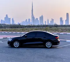 2024 Audi A3 for Rent in Al Garhoud (Black, Automatic, 5 Seater, TAYCAN A) photo 4