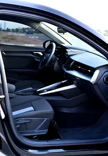 2024 Audi A3 for Rent in Al Garhoud (Black, Automatic, 5 Seater, TAYCAN A) photo 9