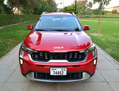 2025 Kia Sonet for Rent in Al Garhoud photo 2
