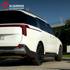 2025 Kia Carnival for Rent in Al Garhoud (White, Automatic, 8 Seater) photo 4