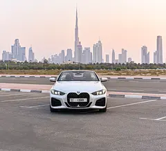 Hire 2025 BMW 4-Series in Al Garhoud | Free Delivery in Al Garhoud photo 3