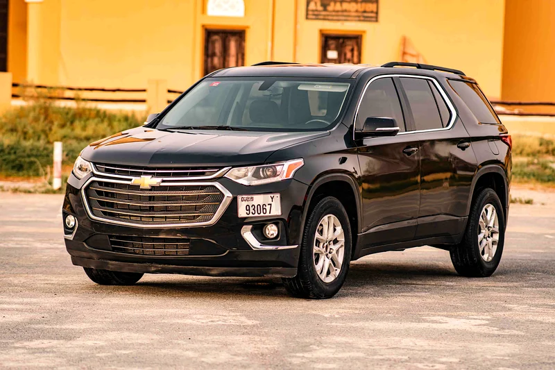 Rent 2021 Chevrolet Traverse in Al Quoz 4 rental in Al Quoz 4, Dubai
