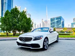 Hire 2021 Mercedes-Benz C-Class in Palm Jumeirah — Daily, Weekly & Monthly Hire