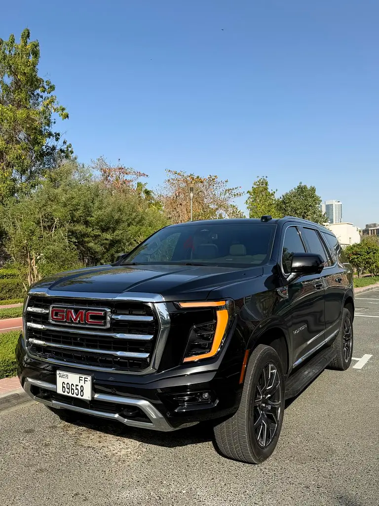 Rent 2026 GMC Yukon in Al Barsha 1 — Rent Online with Drivaza rental in Al Barsha 1, Dubai