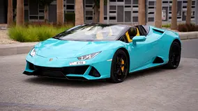 Hire 2023 Lamborghini Huracan in Business Bay | Insured Self-Drive Rental