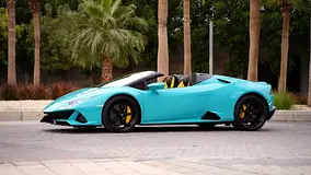 Hire 2023 Lamborghini Huracan in Business Bay | Insured Self-Drive Rental photo 3