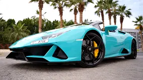 Hire 2023 Lamborghini Huracan in Business Bay | Insured Self-Drive Rental photo 4