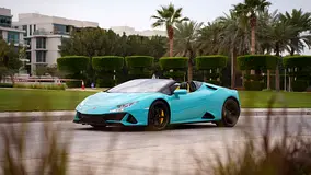 Hire 2023 Lamborghini Huracan in Business Bay | Insured Self-Drive Rental photo 7