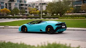 Hire 2023 Lamborghini Huracan in Business Bay | Insured Self-Drive Rental photo 8