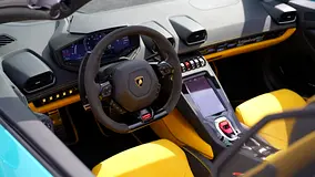 Hire 2023 Lamborghini Huracan in Business Bay | Insured Self-Drive Rental photo 9