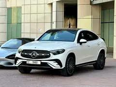 Rent 2025 Mercedes-Benz GLC Coupe in Business Bay | Verified Drivaza Partner