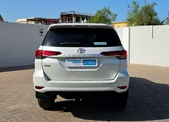 2025 Toyota Fortuner for Rent in Al Rashidiya (White, Automatic, 7 Seater, AL ROOYA) photo 3
