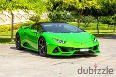 Hire 2024 Lamborghini Huracan in Palm Jumeirah — Daily, Weekly & Monthly Hire rental in Palm Jumeirah, Dubai