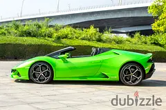 2024 Lamborghini Huracan for Rent in Palm Jumeirah photo 4