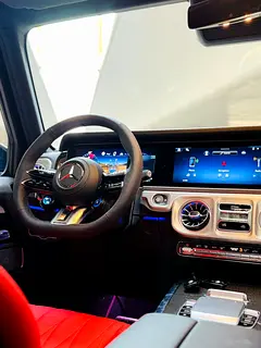 2025 Mercedes-Benz G-Class for Rent in Business Bay (Black, Automatic, 5 Seater, GT4 A) photo 6