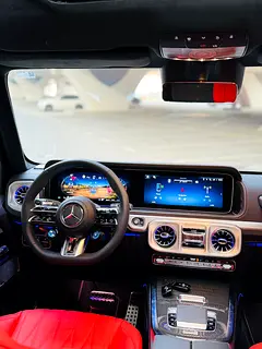 2025 Mercedes-Benz G-Class for Rent in Business Bay (Black, Automatic, 5 Seater, GT4 A) photo 8