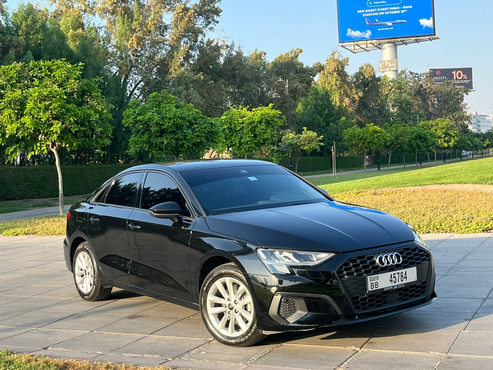 Rent 2025 Audi A3 in Dubai (Black, Automatic, 5 Seater, VERONA A) rental in Dubai