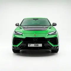 2024 Lamborghini Urus for Rent in Al Barsha 1 (Green) photo 2