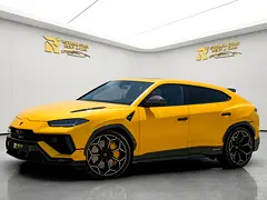 2024 Lamborghini Urus for Rent in Al Barsha 1 (Yellow) photo 2