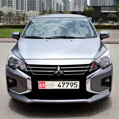 Rent 2022 Mitsubishi Attrage in Dubai Creek Harbour | Free Delivery in Dubai Creek Harbour rental in Dubai Creek Harbour, Dubai