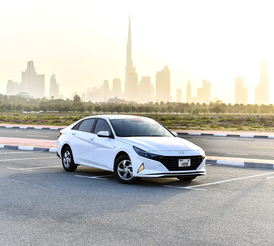 2023 Hyundai Elantra for Rent in Al Garhoud rental in Al Garhoud, Dubai