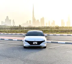 Hire 2023 Hyundai Elantra in Al Garhoud | Insured Self-Drive Rental photo 2