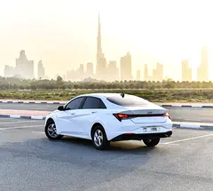 Hire 2023 Hyundai Elantra in Al Garhoud | Insured Self-Drive Rental photo 5