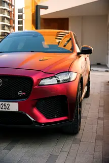 2020 Jaguar F-Pace for Rent in Oud Metha photo 3