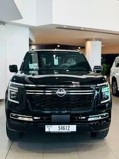 2025 Nissan Patrol for Rent in Al Garhoud (Green) photo 2