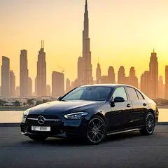 2025 Mercedes-Benz C-Class for Rent in Dubai Marina — Rent Online with Drivaza
